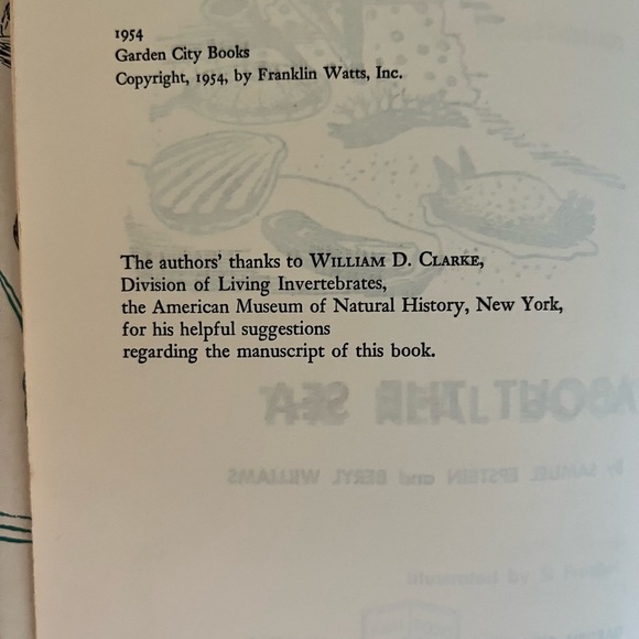 1954 The Real Book About The Sea Hardcover - Picture 5 of 9
